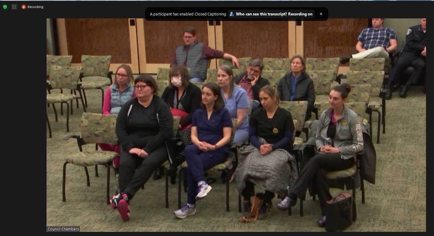 At the Olympia City Council meeting held on December 13, 2022, nurses at the Providence St. Peter Hospital trooped down to the council chambers to inform the public that the hospital is in "great crisis" and has a "dangerously low staffing level."